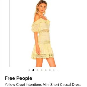 Free People Cruel Intentions dress